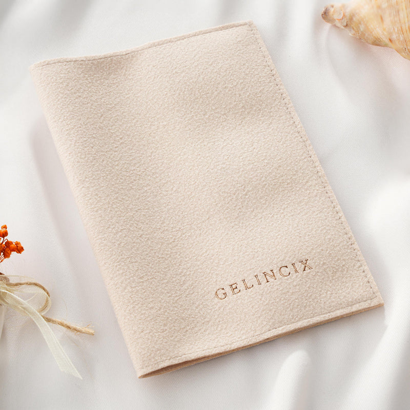 50pcs Passport Holders Bulk with Custom Logo, Vegan Suede Travel Document Covers, Corporate & Event Gifts