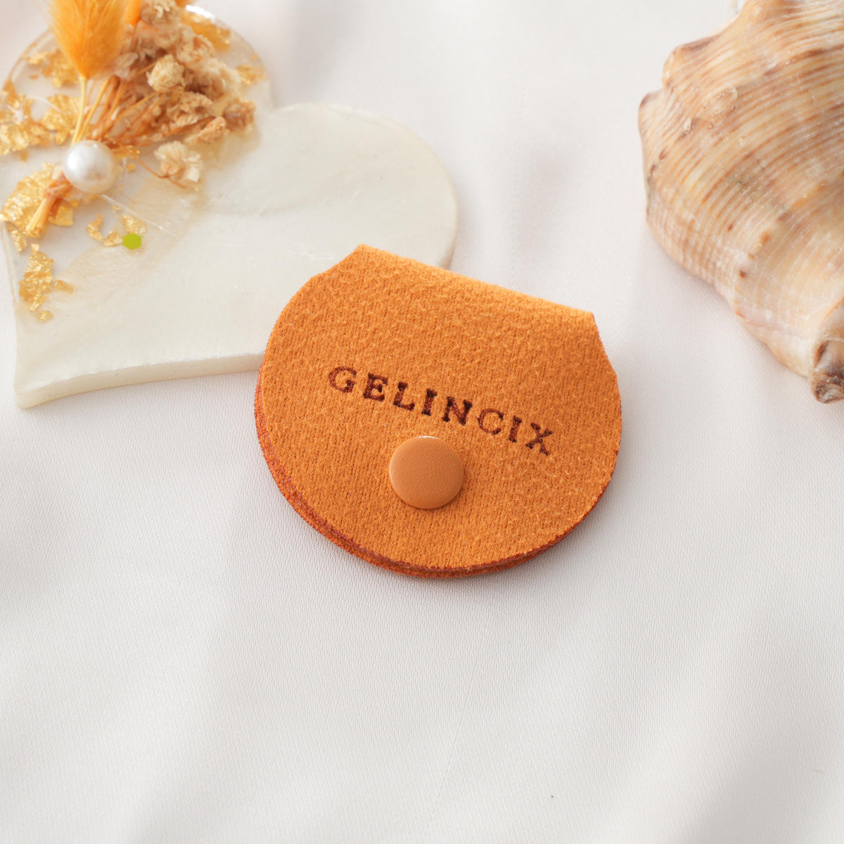 50pcs Ring Pouches Bulk 5x4.5cm, Soft Vegan Suede Ring Bags with Snap, Jewelry Store Packaging Supplies