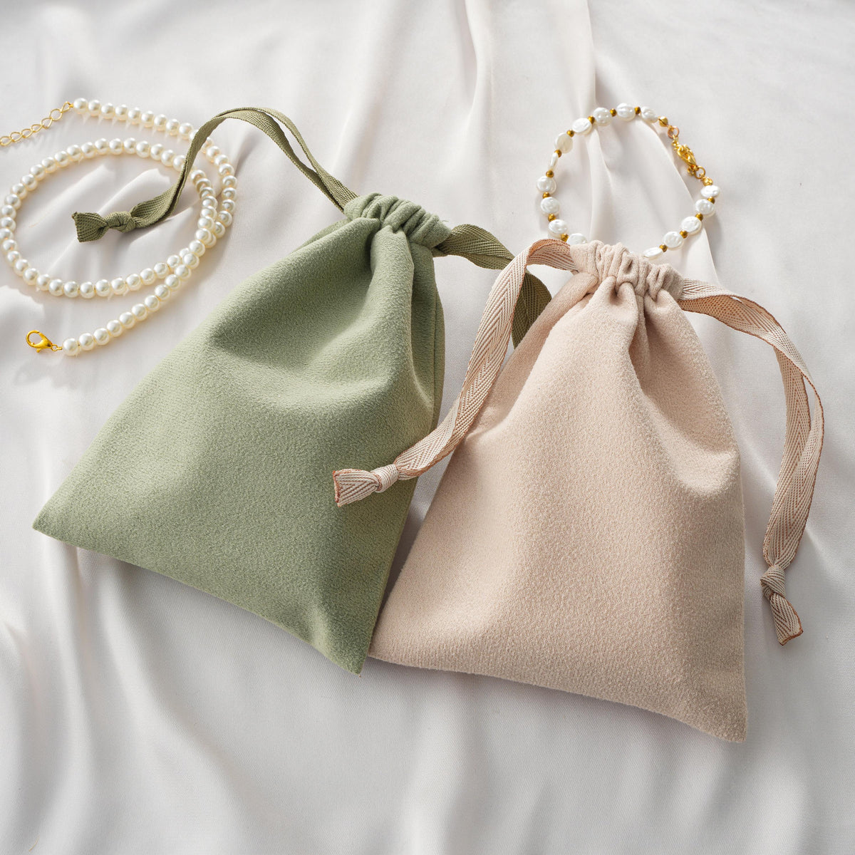 1pcs Drawstring Bag SAMPLE: Custom Logo Gift Pouch, Choose Your Color and Size, 1 Piece