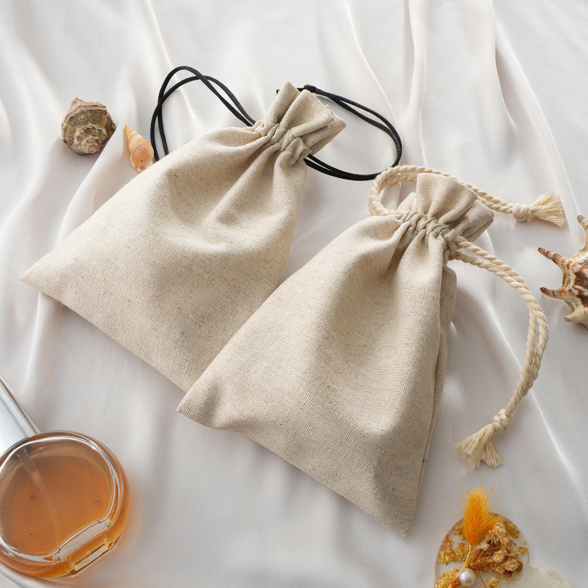 1pcs Drawstring Bag SAMPLE: Custom Logo Gift Pouch, Choose Your Color and Size, 1 Piece